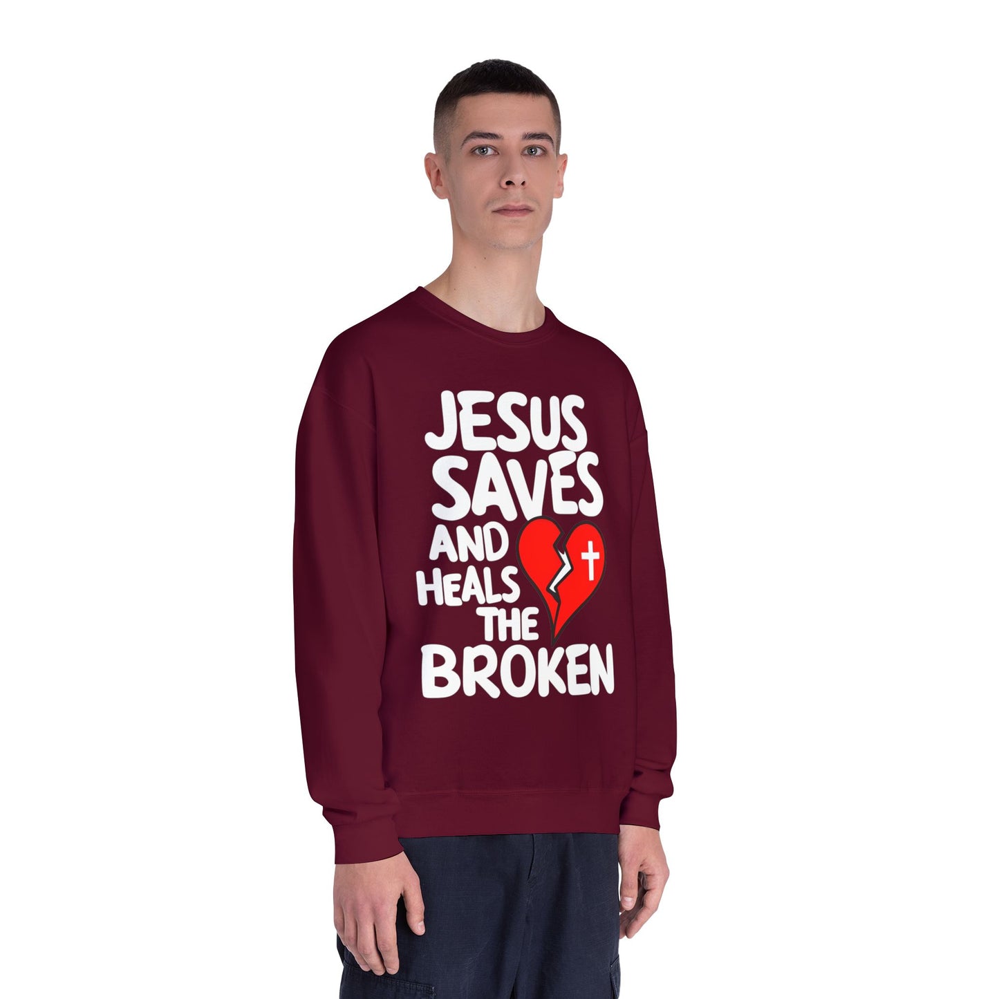 Christian Sweatshirt - Jesus Christ Design