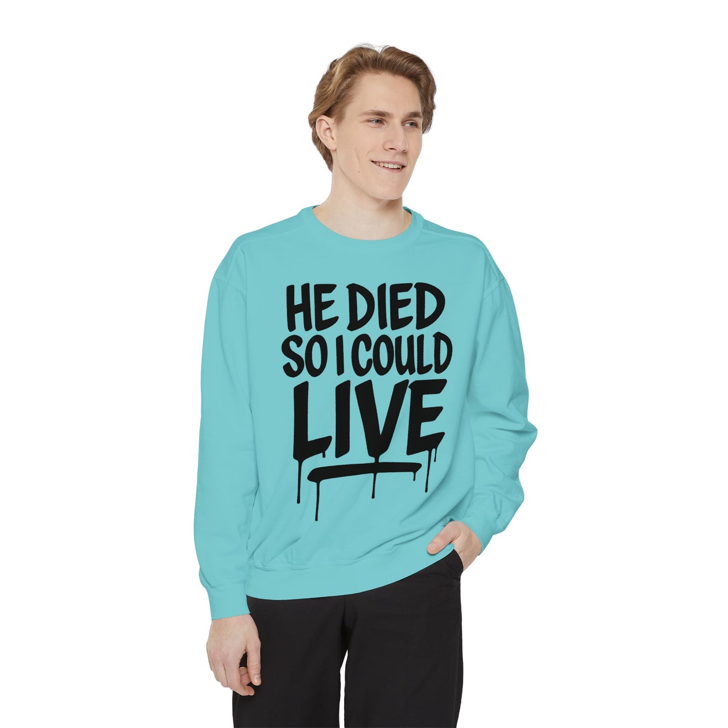 Inspirational Unisex Sweatshirt - Faith, Casual Wear, Gift for Believers, Comfortable Hoodie, Seasonal Apparel