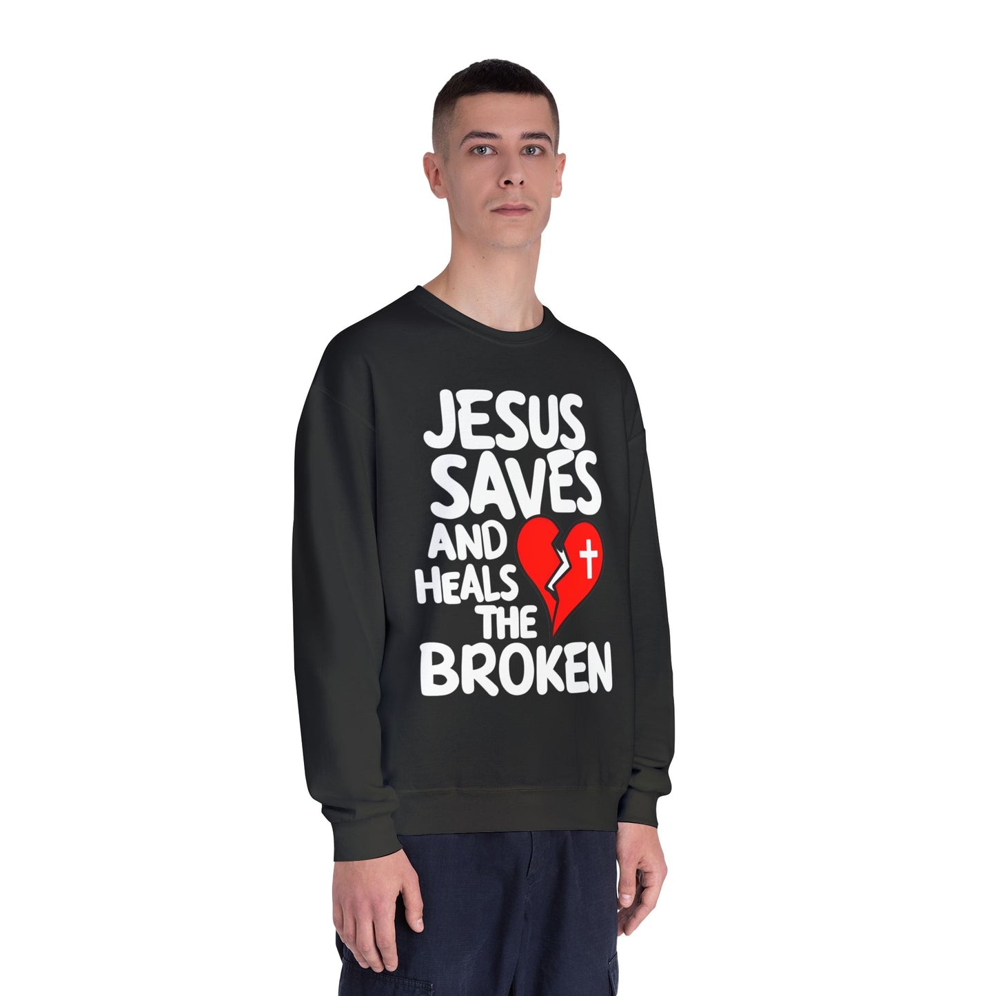 Christian Sweatshirt - Jesus Christ Design