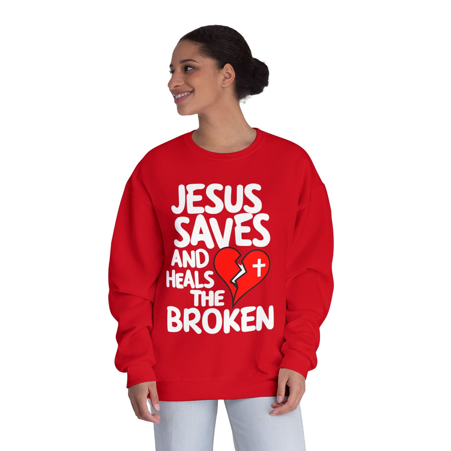 Christian Sweatshirt - Jesus Christ Design