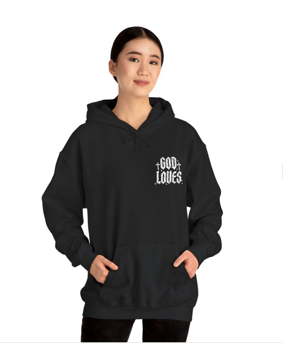 Hooded Sweatshirt - GOD LOVES