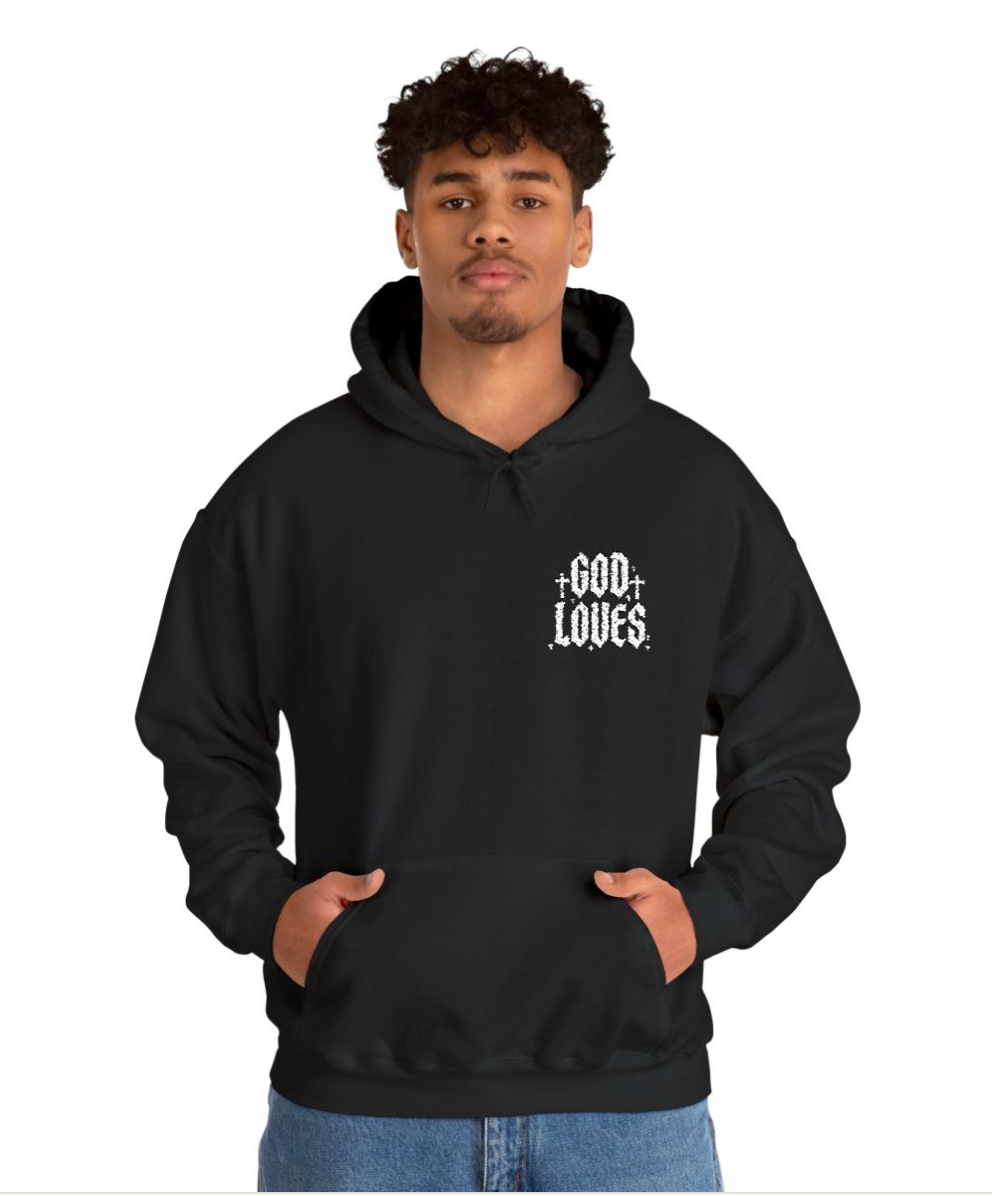 Hooded Sweatshirt - GOD LOVES