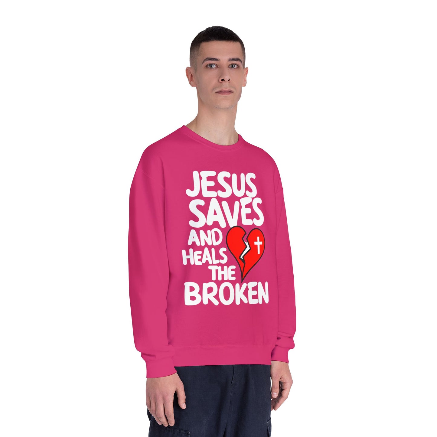 Christian Sweatshirt - Jesus Christ Design