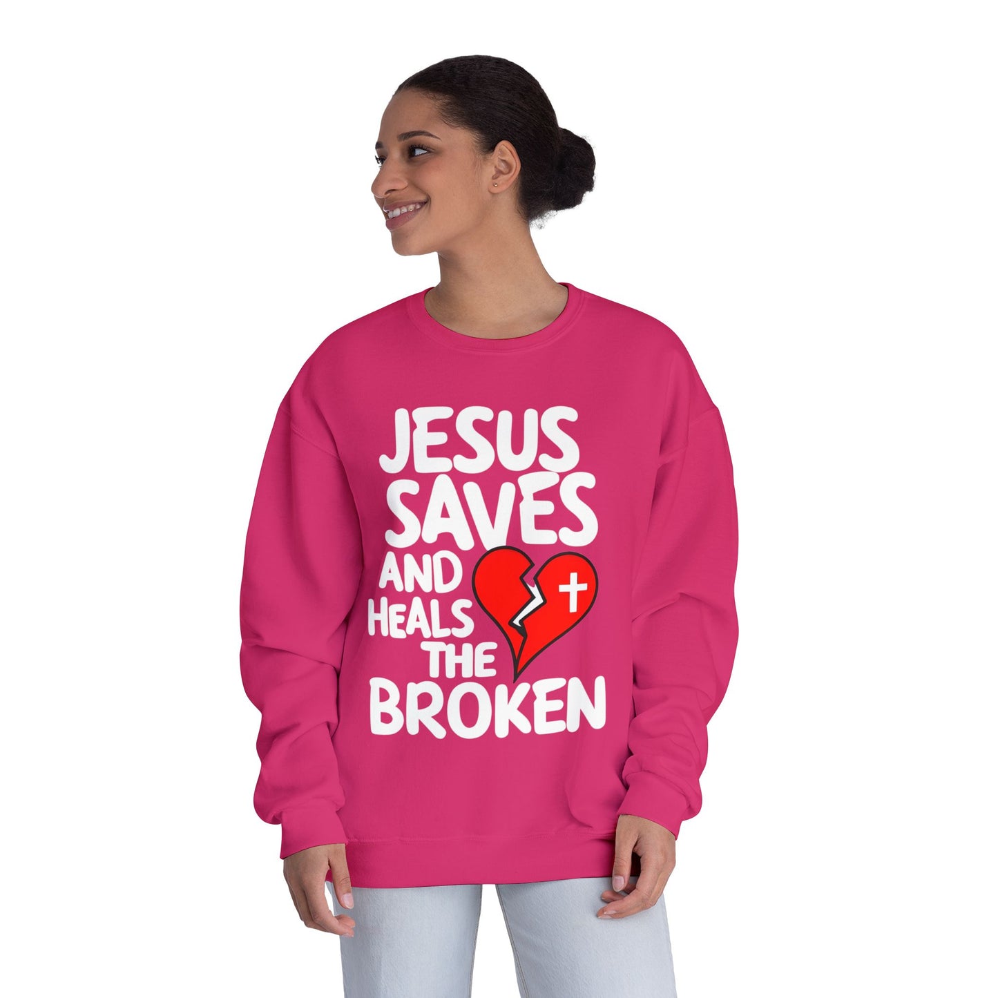 Christian Sweatshirt - Jesus Christ Design