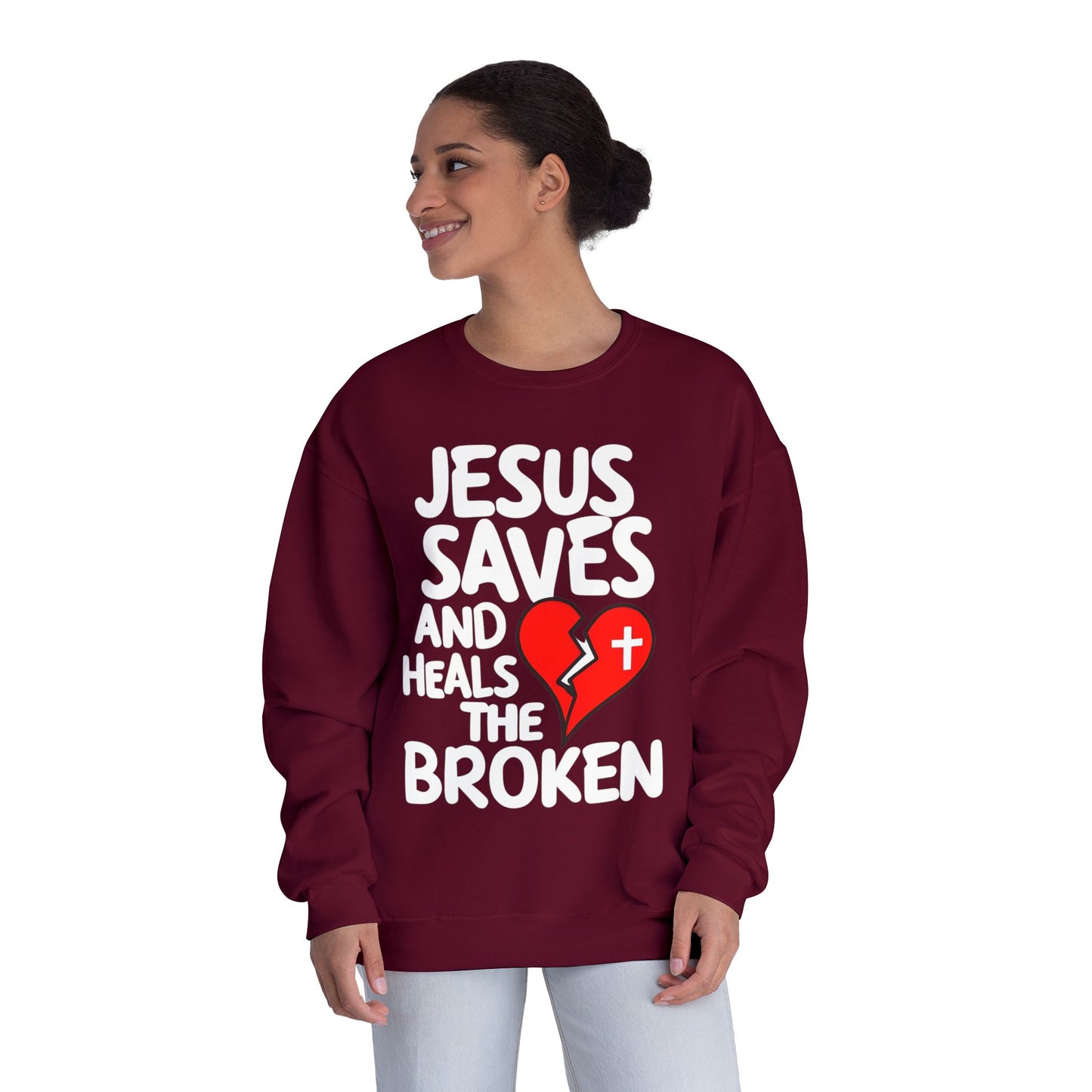 Christian Sweatshirt - Jesus Christ Design