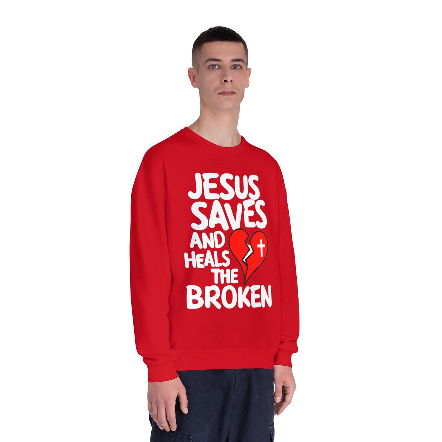 Christian Sweatshirt - Jesus Christ Design