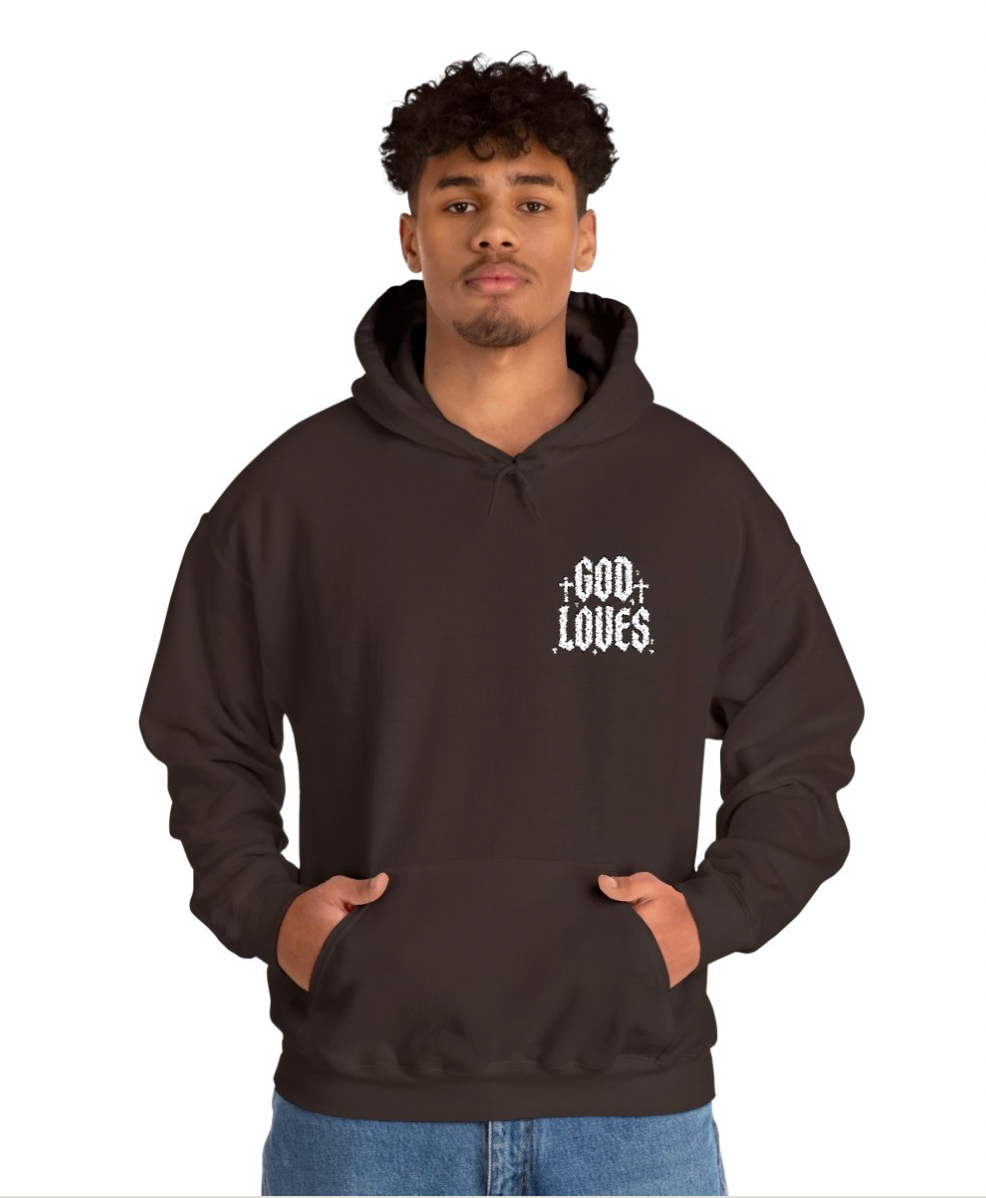 Hooded Sweatshirt - GOD LOVES