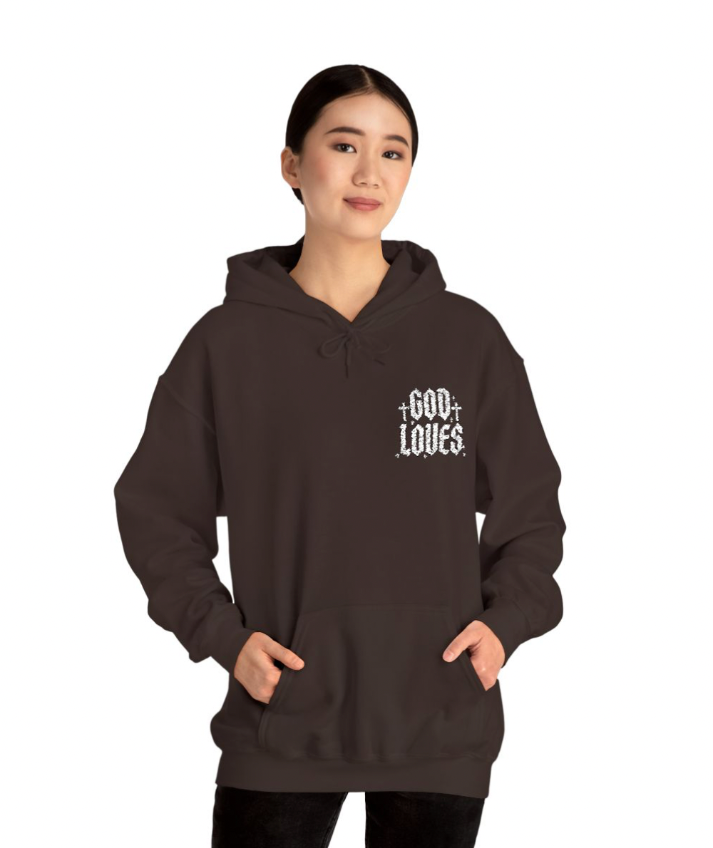 Hooded Sweatshirt - GOD LOVES